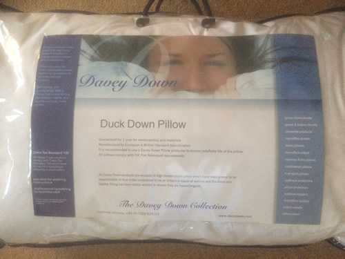 Duck Down Pillow