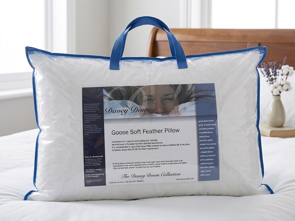 Feather & Down Luxury King Pillow (50cm x 90cm)