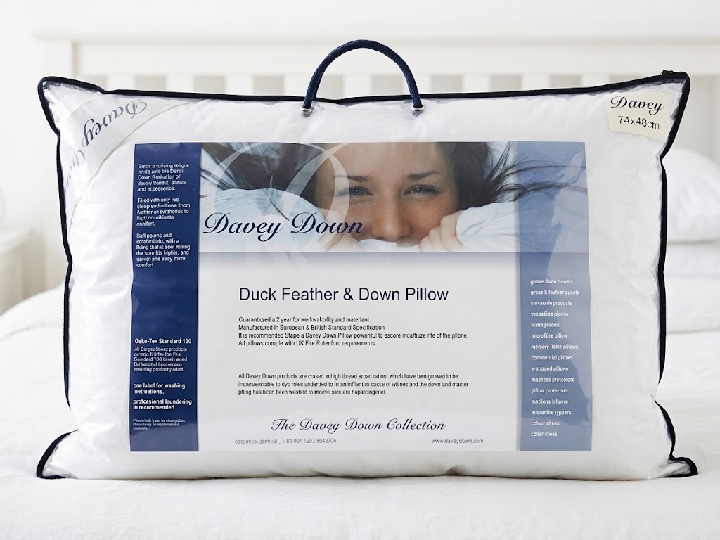 Feather & Down Luxury Pillow (NOMITE & Downfresh Certified)