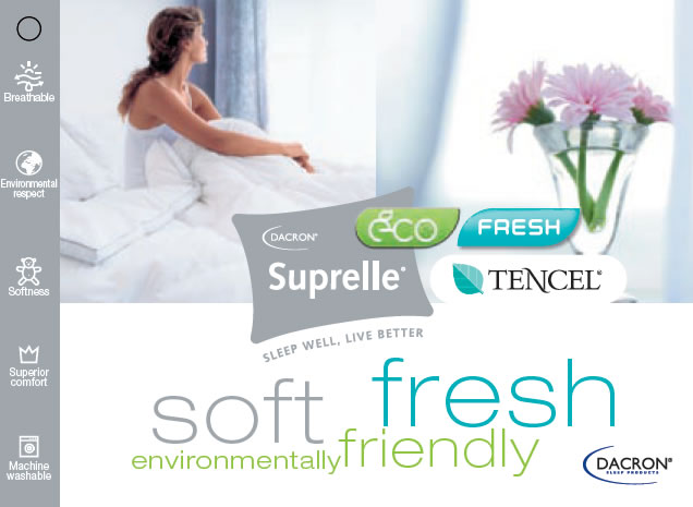 Suprelle® Fresh 2.5 Tog Ultralight Summer Duvet (Hypoallergenic Cooling Fill)