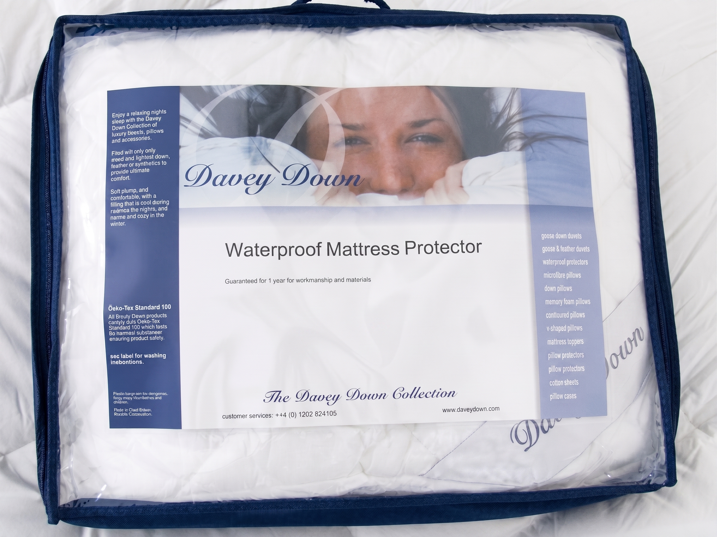 Waterproof Luxury Mattress Protector (Breathable Cotton Top & Whisper-Quiet Barrier)