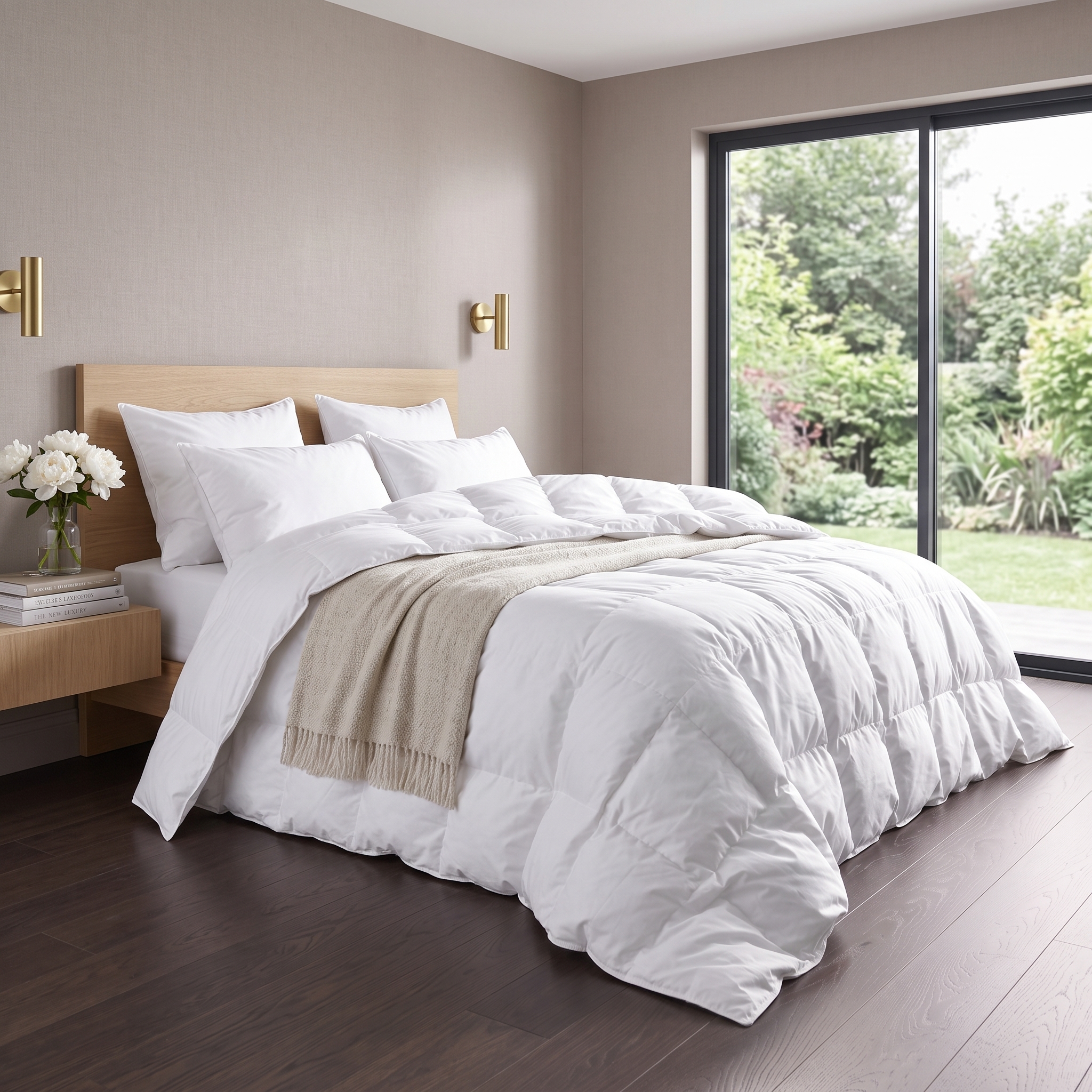 White Duck Feather & Down Luxury Duvet (NOMITE & Downfresh Certified)