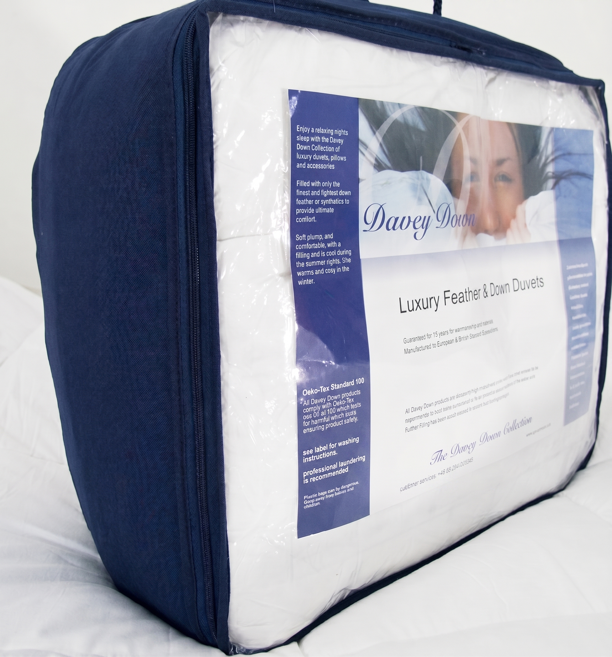 White Goose Feather & Down Luxury Duvet (10.5 Tog & 13.5 Tog Options)